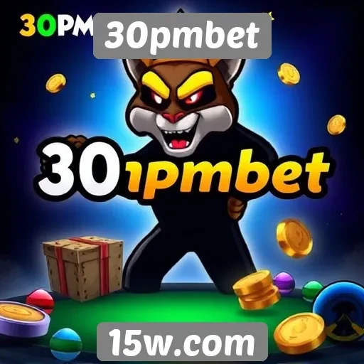 Variedade de jogos disponíveis no 30pmbet